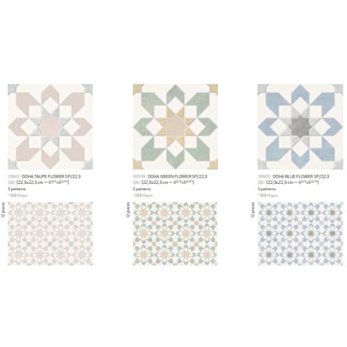 Doha es un azulejo porceánico de la marca Harmony | Terracerámica
