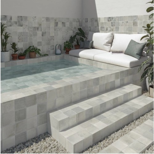 Wellness Aqua Deco es un azulejo de la marca Wow | Terracerámica