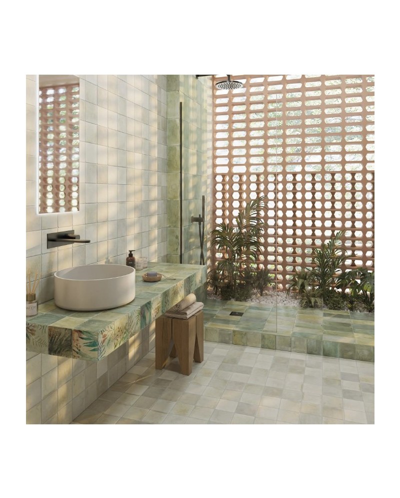 Wellness Aqua Deco es un azulejo de la marca Wow | Terracerámica Wellness Aqua Deco es un azulejo de la marca Wow | Terracerámica