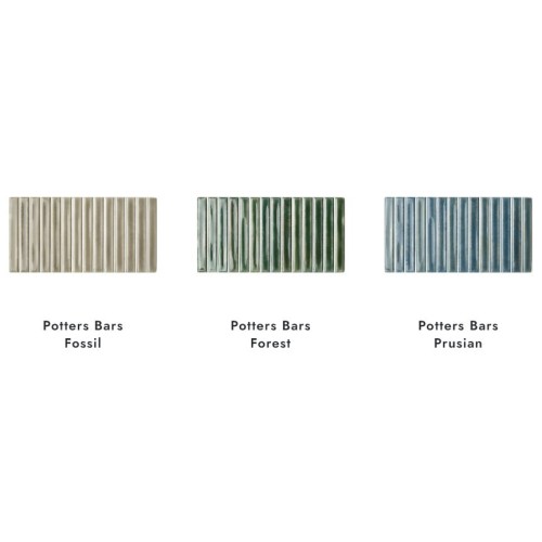 Potters Bars. Azulejo hecho a mano de Wow | Terracerámica