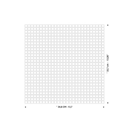 Micromosaico es un mosaico de pasta blanca | Terracerámica
