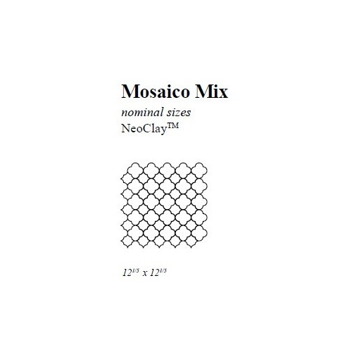 Sanremo de Opificio es un mosacio esmaltado | Terracerámica