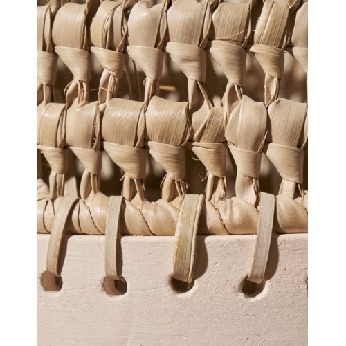 Basquet Nude Rigid es un cesto de mimbre y cerámica | Terracerámica