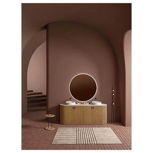 Mueble de bañi serie Grate Round de Inbani | Terracerámica