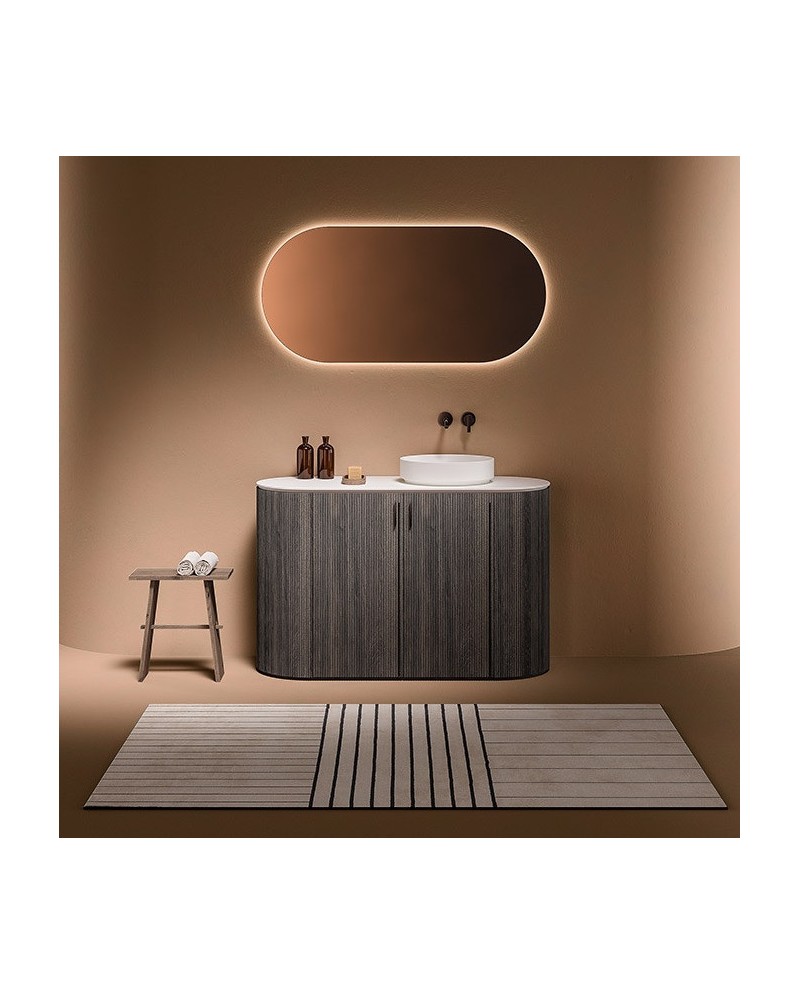 Mueble de bañi serie Grate Round de Inbani | Terracerámica Mueble de bañi serie Grate Round de Inbani | Terracerámica