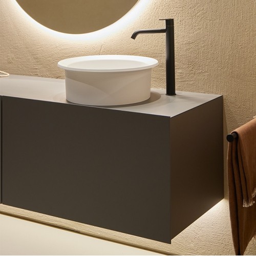 Edge15 es un lavabo sobreencimera de Inbani | Terracerámica