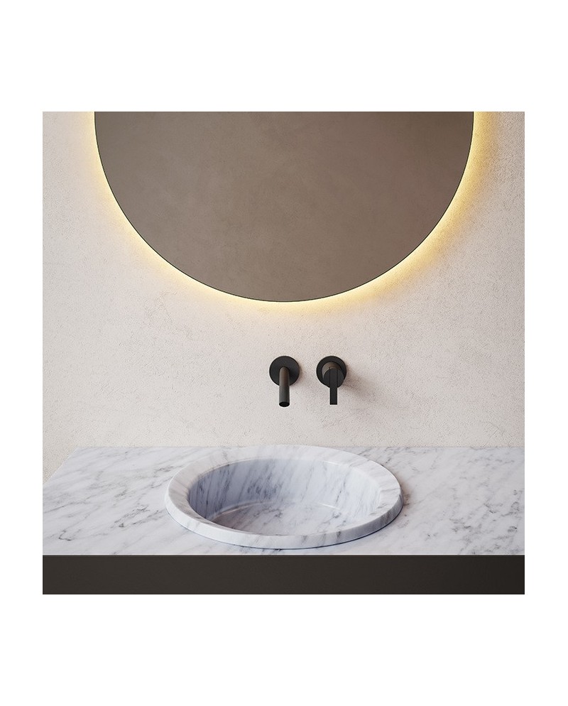 Edge45 es un lavabo semi-encastrado de Inbani | Terracerámica Edge45 es un lavabo semi-encastrado de Inbani | Terracerámica