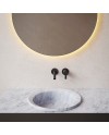 Edge45 es un lavabo semi-encastrado de Inbani | Terracerámica