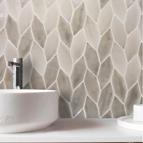 Essenza es un azulejo en terracota esmaltada handmade | Terracerámica