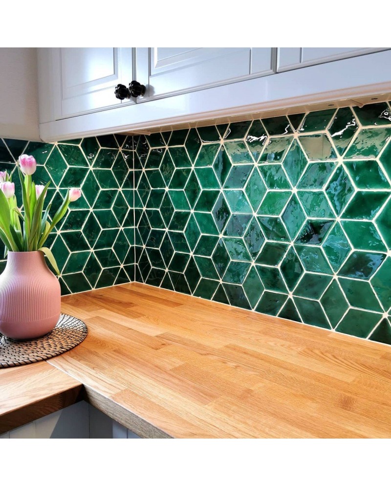 Diamond es un azulejo en terracota esmaltada handmade | Terracerámica Diamond es un azulejo en terracota esmaltada handmade | Terracerámica