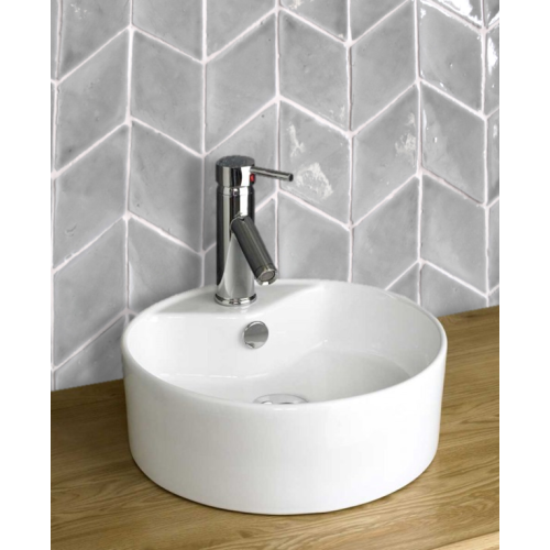 Diamond es un azulejo en terracota esmaltada handmade | Terracerámica