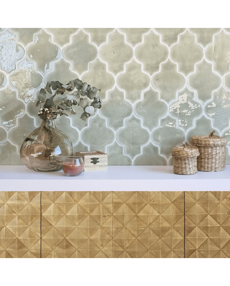 Arabesque es un azulejo terracota esmaltada handmade | Terracerámica Arabesque es un azulejo terracota esmaltada handmade | Terracerámica