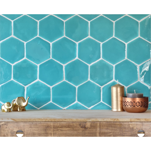 Etna S es un azulejo terracota esmaltada handmade | Terracerámica
