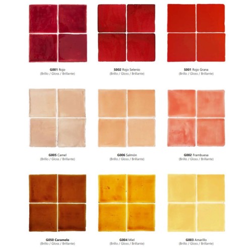 Doha es un azulejo terracota esmaltada handmade | Terracerámica
