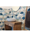 Doha es un azulejo terracota esmaltada handmade | Terracerámica