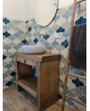 Doha es un azulejo terracota esmaltada handmade | Terracerámica