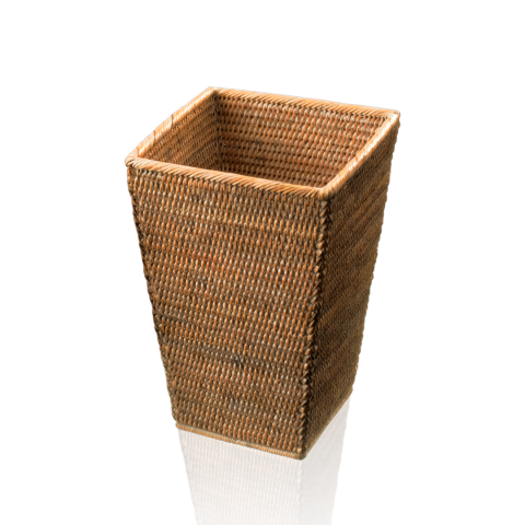 Papelera de ratan de la marca Decor Walther | Terracerámica