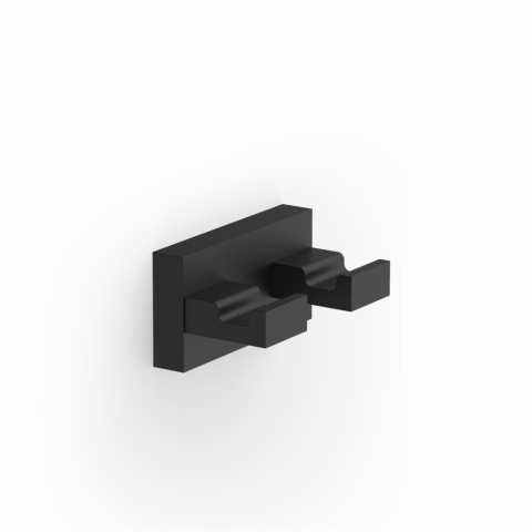 Percha doble de la marca Decor Walther | Terracerámica