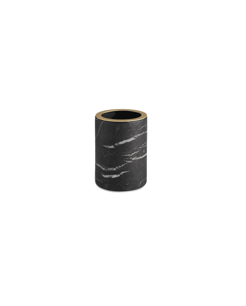Portacepillos en mármol marquina de la marca Widish| Terracerámica Portacepillos en mármol marquina de la marca Widish| Terracerámica