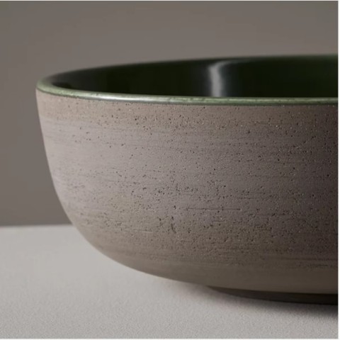 Bocca Salvia de Terzofoco es un lavabo sobre encimera | Terracerámica