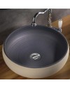 Ciocco de Terzofoco es un lavabo sobre encimera | Terracerámica