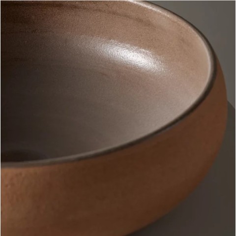 Ciocco XL de Terzofoco es un lavabo sobre encimera | Terracerámica