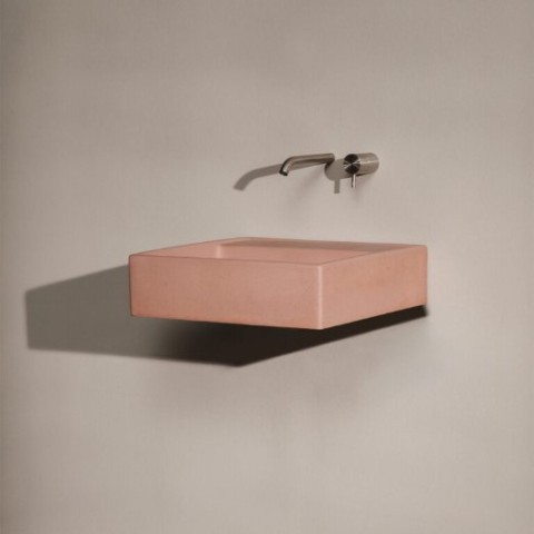 Dome de Sira es un lavabo suspendido de hormigón | Terracerámica