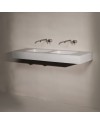 Tundra de Sira es un lavabo suspendido de hormigón | Terracerámica