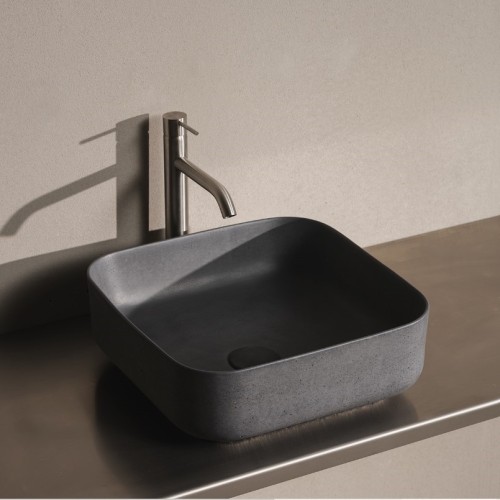 Isla de Sira es un lavabo sobreencimera de hormigón | Terracerámica