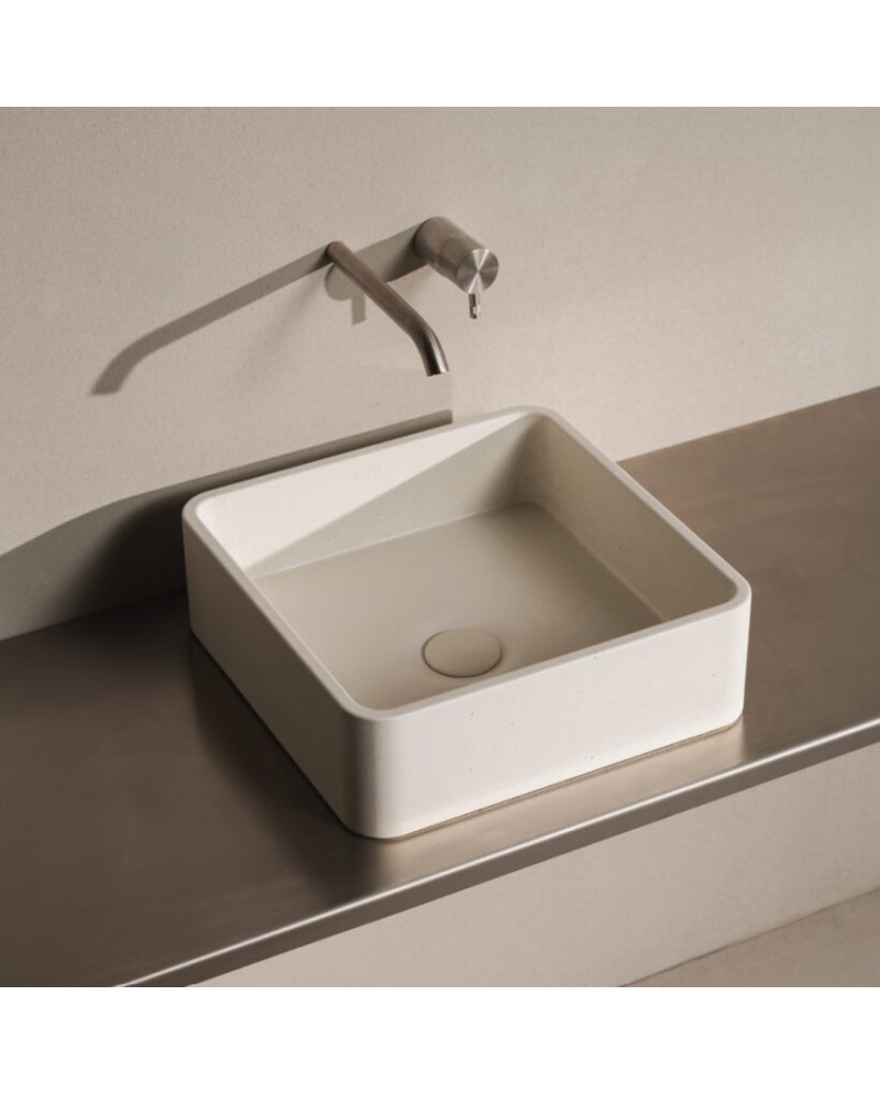 Volcano de Sira es un lavabo sobreencimera de hormigón | Terracerámica Volcano de Sira es un lavabo sobreencimera de hormigón | Terracerámica