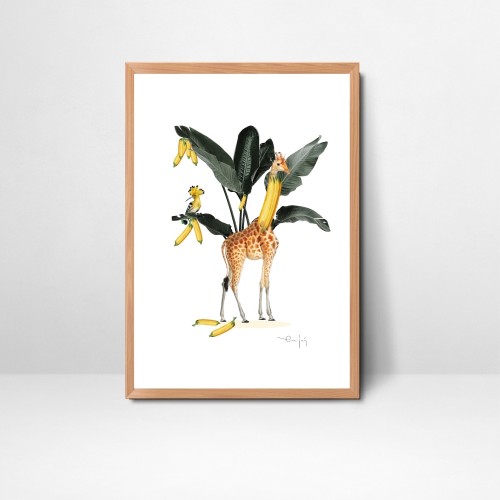 Lámina Collage en papel alta calidad by Elena Yago | Terracerámica
