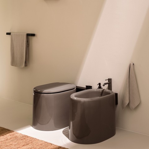 Bidet a suelo Itaca de Cielo en varios colores | Terracerámica