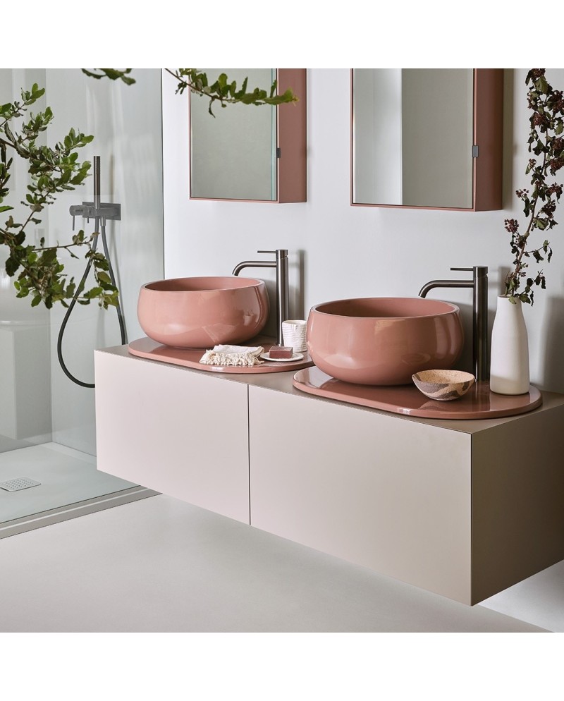 Mueble con lavabo Delfo152, de Cielo en varios colores | Terracerámica Mueble con lavabo Delfo152, de Cielo en varios colores | Terracerámica