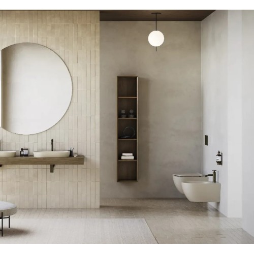 Sfera55 es un bidet suspendido de Catalano | Terracerámica