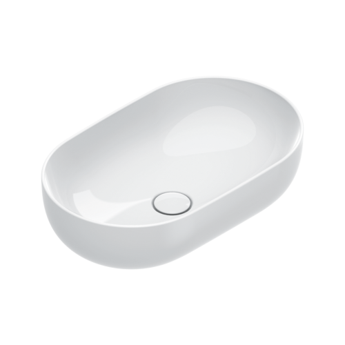 Sfera60 es un lavabo cerámico sobreencimera  de Catalano | Terracerámica