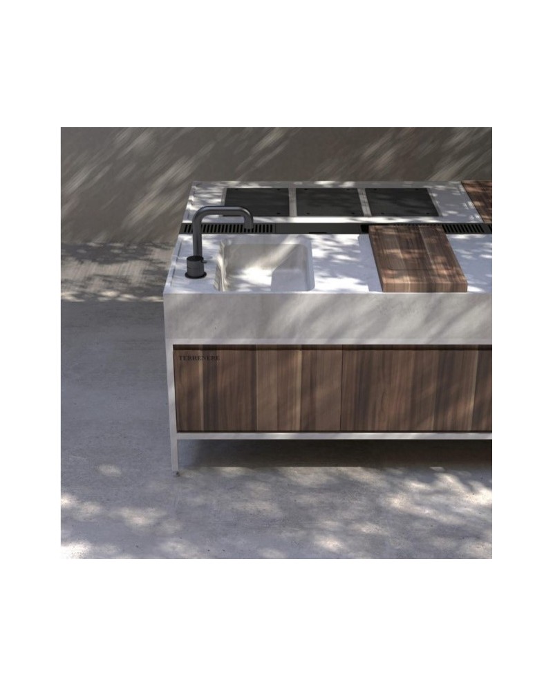 Cocina exterior de la marca Terrenere. Varios acabados | Terracerámica Cocina exterior de la marca Terrenere. Varios acabados | Terracerámica