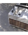 Cocina exterior de la marca Terrenere. Varios acabados | Terracerámica