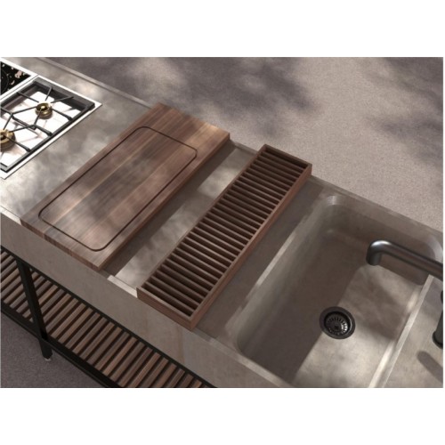Cocina exterior de la marca Terrenere. Varios acabados | Terracerámica
