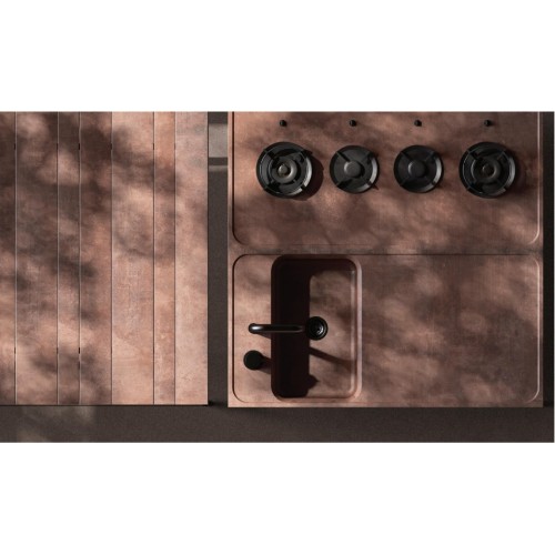 Cocina exterior de la marca Terrenere. Varios acabados | Terracerámica