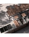 Cocina exterior de la marca Terrenere. Varios acabados | Terracerámica