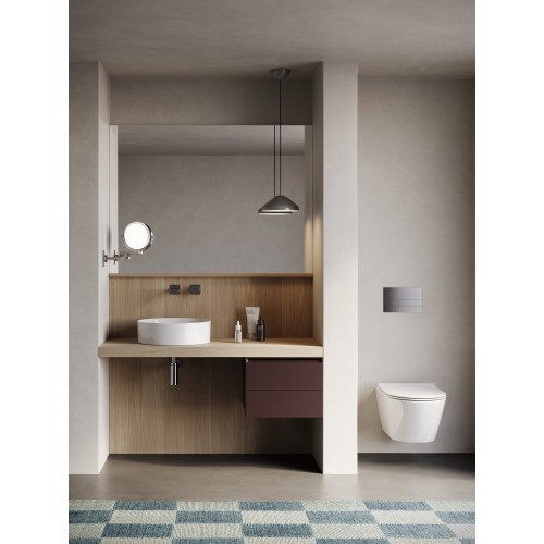 Zero es un lavabo cerámico sobreencimera  de Catalano | Terracerámica
