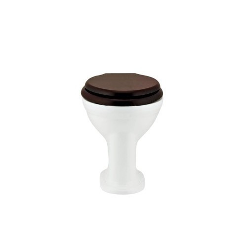 GENTRY HOME VICTORIAN INODORO A SUELO + ASIENTO MADERA