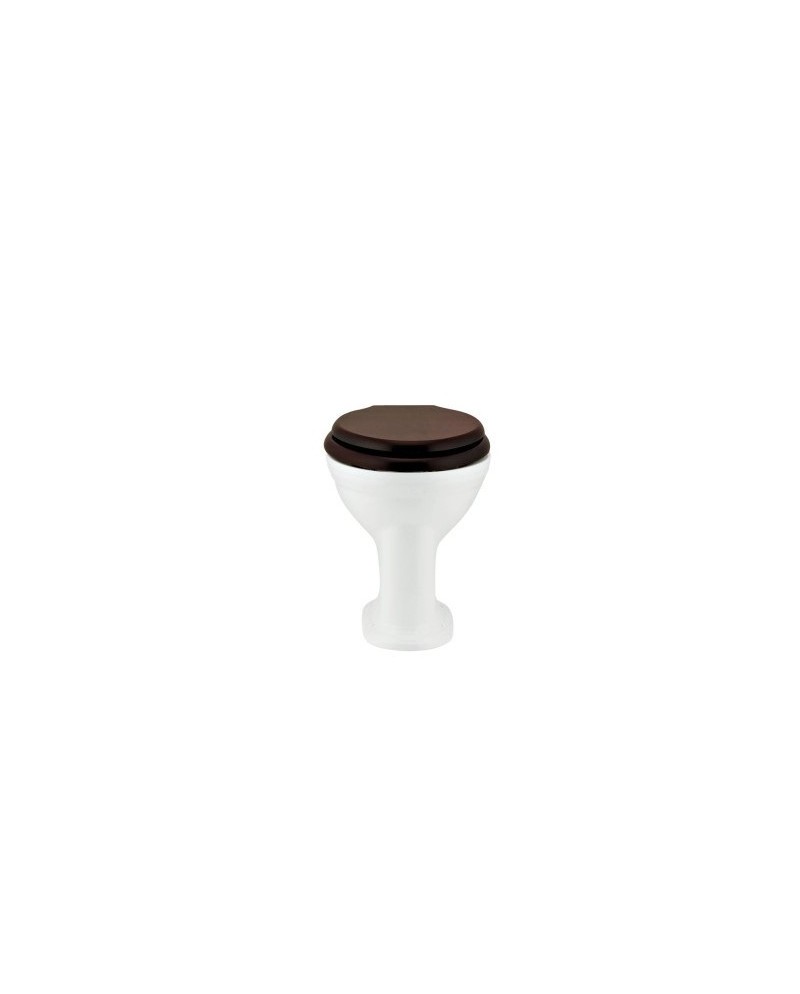 GENTRY HOME VICTORIAN INODORO A SUELO + ASIENTO MADERA
