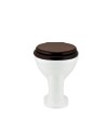 GENTRY HOME VICTORIAN INODORO A SUELO + ASIENTO MADERA