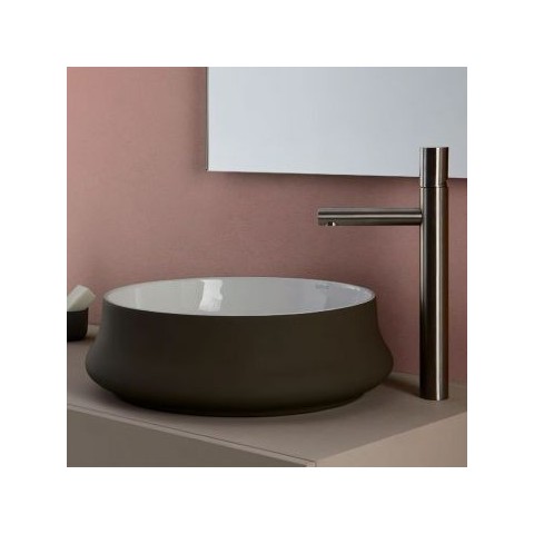 BATHCO RENNES LAVABO SOBRE ENCIMERA PORCELANA TEXTURIZADA