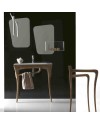 GALASSIA ERGO LAVABO CON ESTRUCTURA EN MADERA