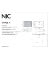 Canale 60 es un lavabo cerámico de colores de Nic | Terracerámica