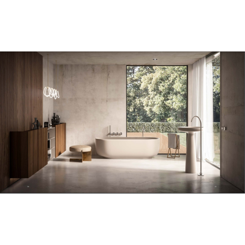 Sorgente es un lavabo freestanding de la marca Falper | Terracerámica