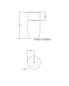 Homey es un lavabo freestanding de Falper de colores | Terracerñamica