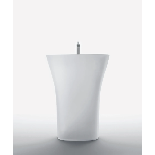Scoop es un lavabo freestanding con toallero de Falper | Terracerámica